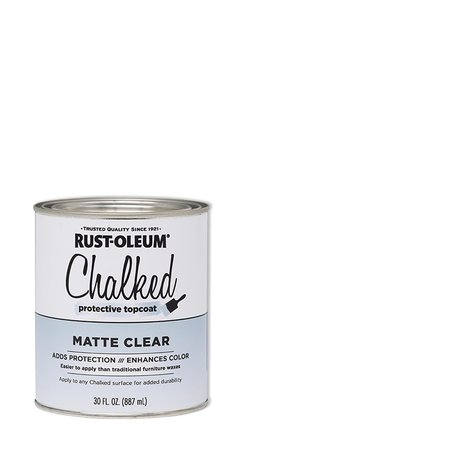 Chalked Rust-Oleum  Clear Chalk Paint 30 oz 287722